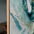 Soft #8 - 100x150 cm - i ramme