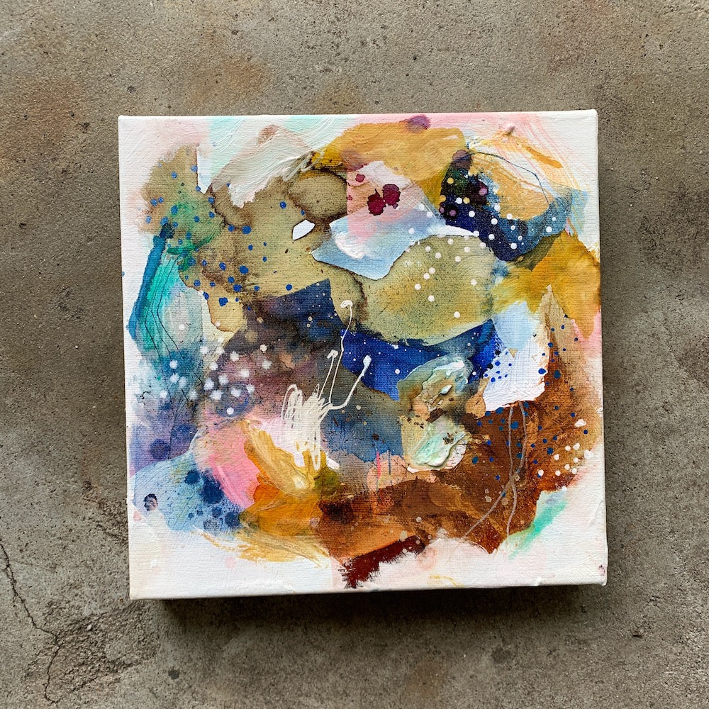 Waiting - 25x25 cm (to malerier)