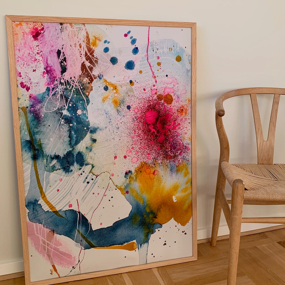 Tonight's the night - A3, 50x70, 70x100 cm eller 100x140 cm