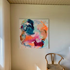 Stay Tuned #2 - 100x100 cm