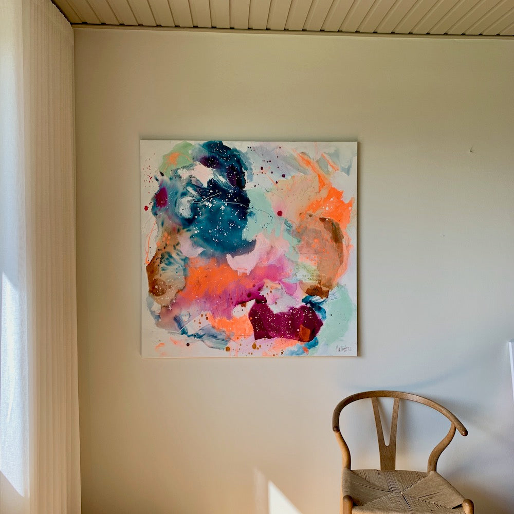Stay Tuned #2 - 100x100 cm