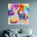 "Let them play" - 100x100 cm