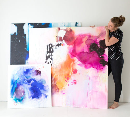 "Imperfection 6" - 150x150 cm