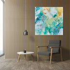 "Be gentle" - 100x100 cm