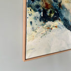 Soft #3 - 90x150 cm - i egetræsramme