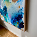 Stardust - 100x150 cm - i ramme