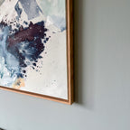 Soft #6 - 100x150 cm - i egetræsramme