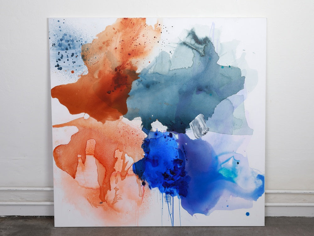 Somewhere else - 100x100 cm