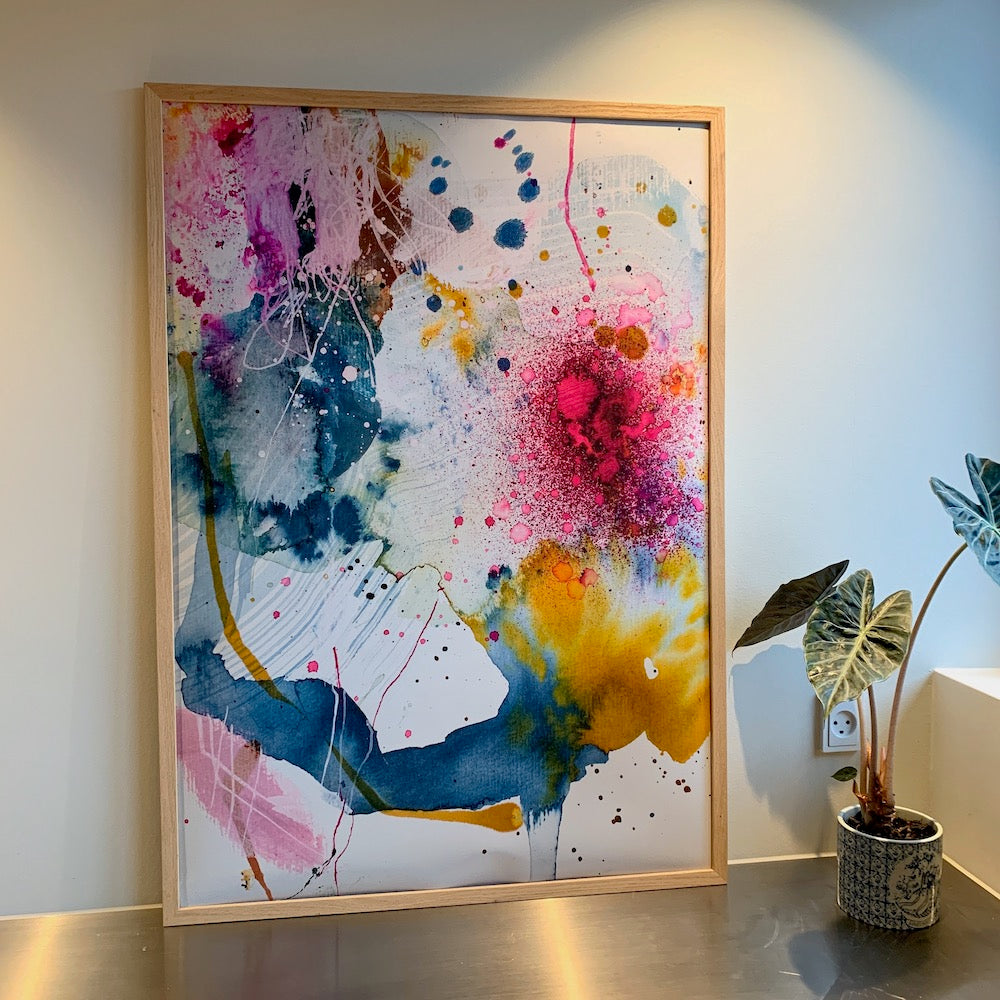 Tonight's the night - A3, 50x70, 70x100 cm eller 100x140 cm