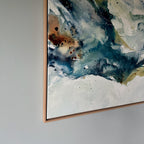 Soft #3 - 90x150 cm - i egetræsramme