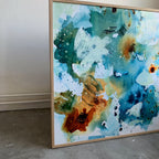 Indramning af kunsttryk i egetræ med ART-glas