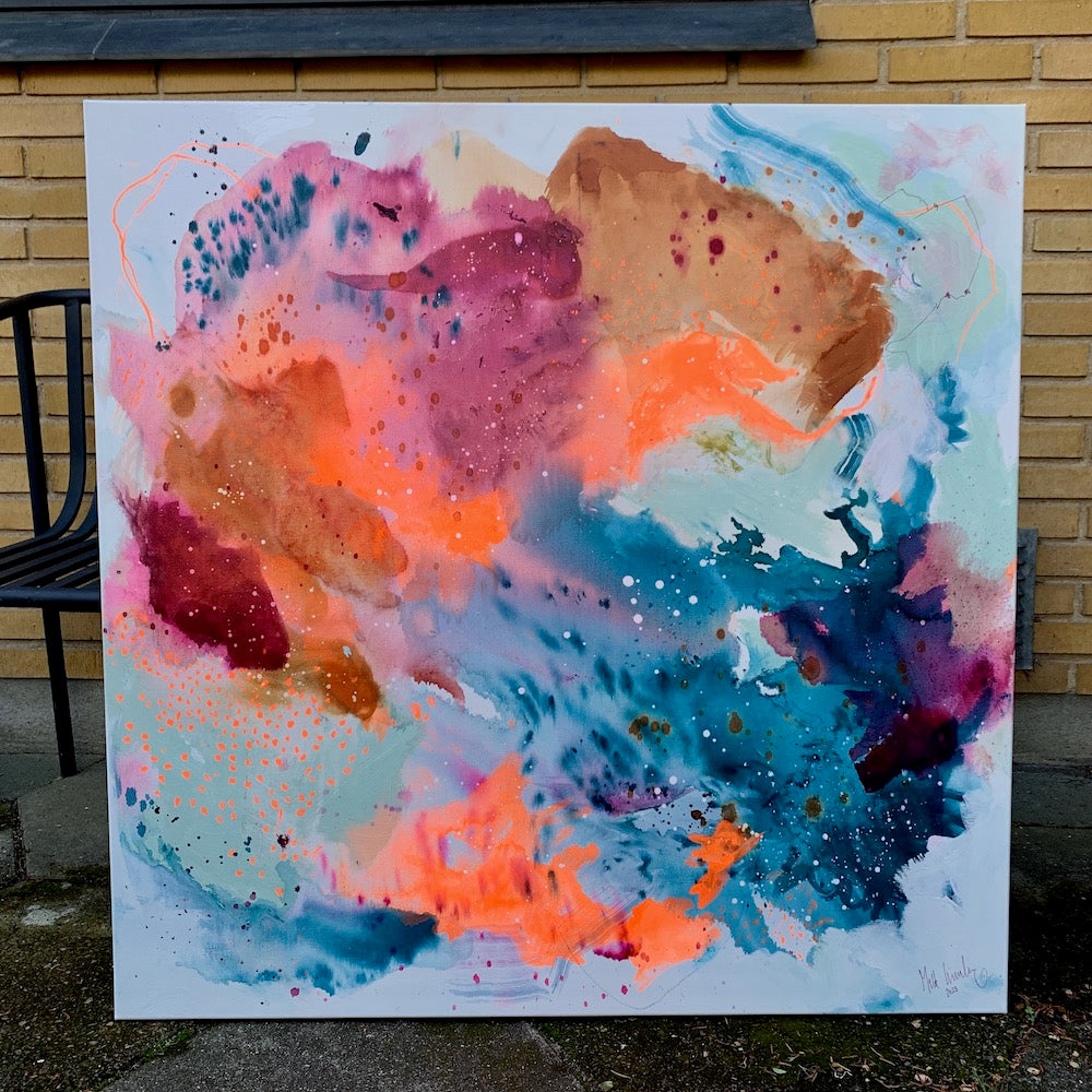 Stay Tuned #1 - 100x100 cm