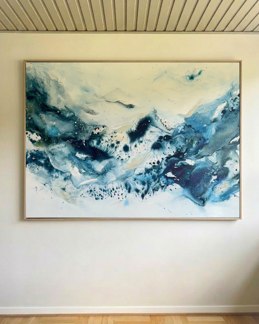 Soft #15 - 130x180 cm - i egetræsramme