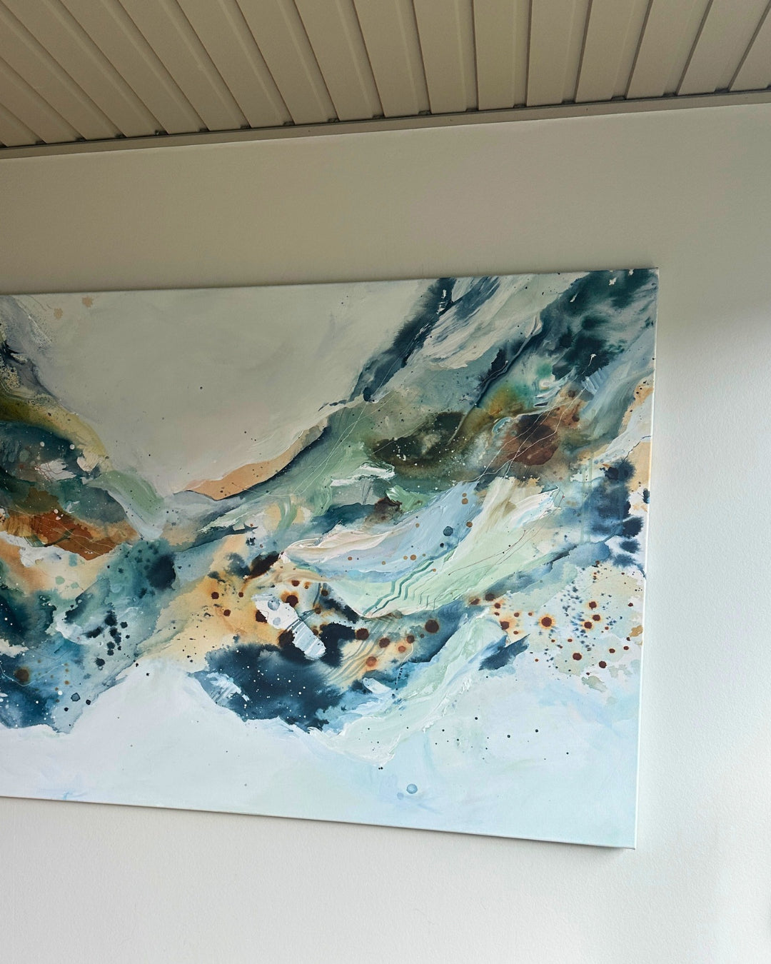 Soft #8 - 100x150 cm - framed