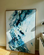 Soft #15 - 130x180 cm - i egetræsramme