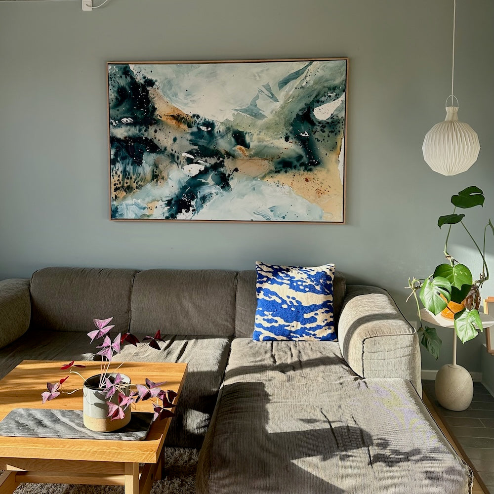 Soft #8 - 100x150 cm - i ramme