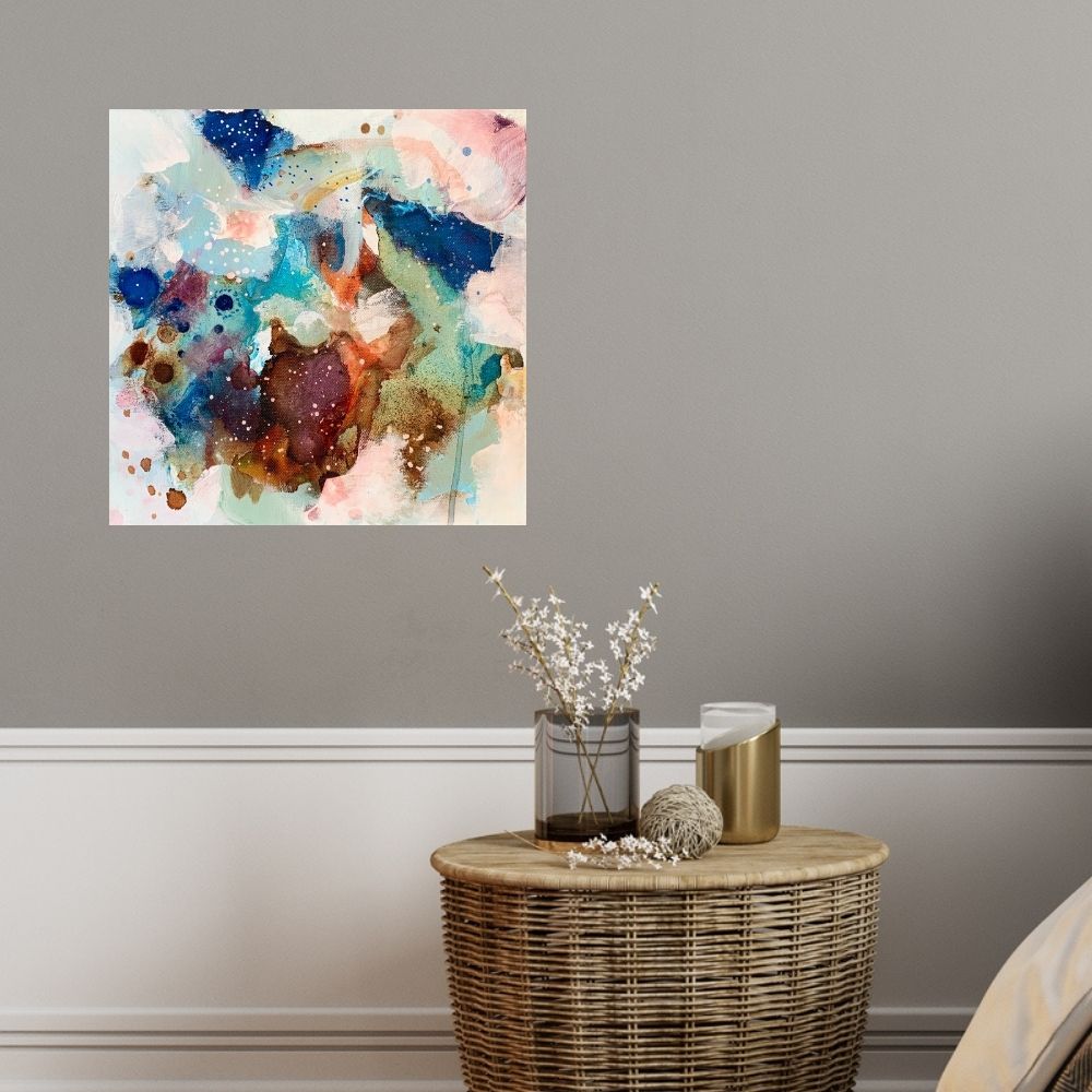 water on Leaves - 30x30 cm