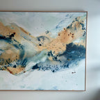 Soft #7 - 130x180 cm - i egetræsramme