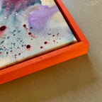 Colour scape #5 - 50x50 cm - orange ramme