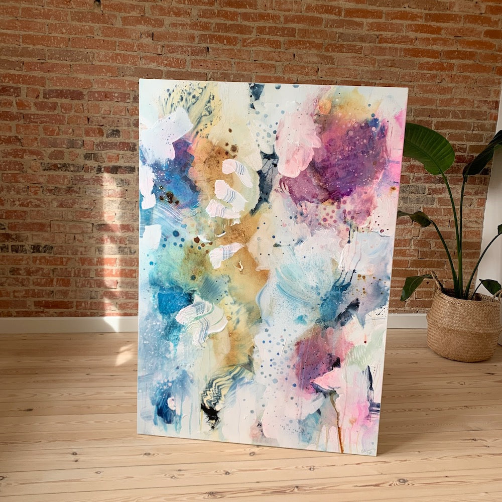 Colour talk #1 - 90x130 cm