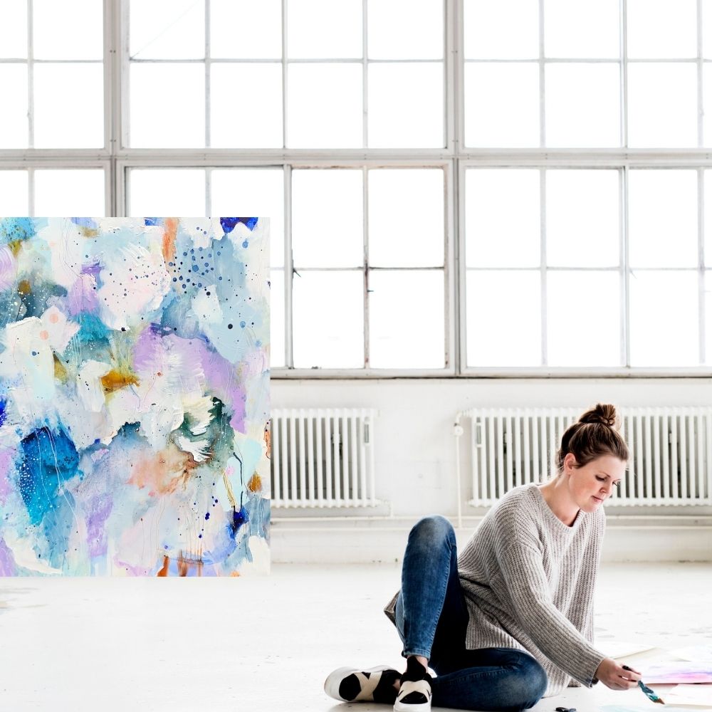 Colour talk #4 - 100x120 cm