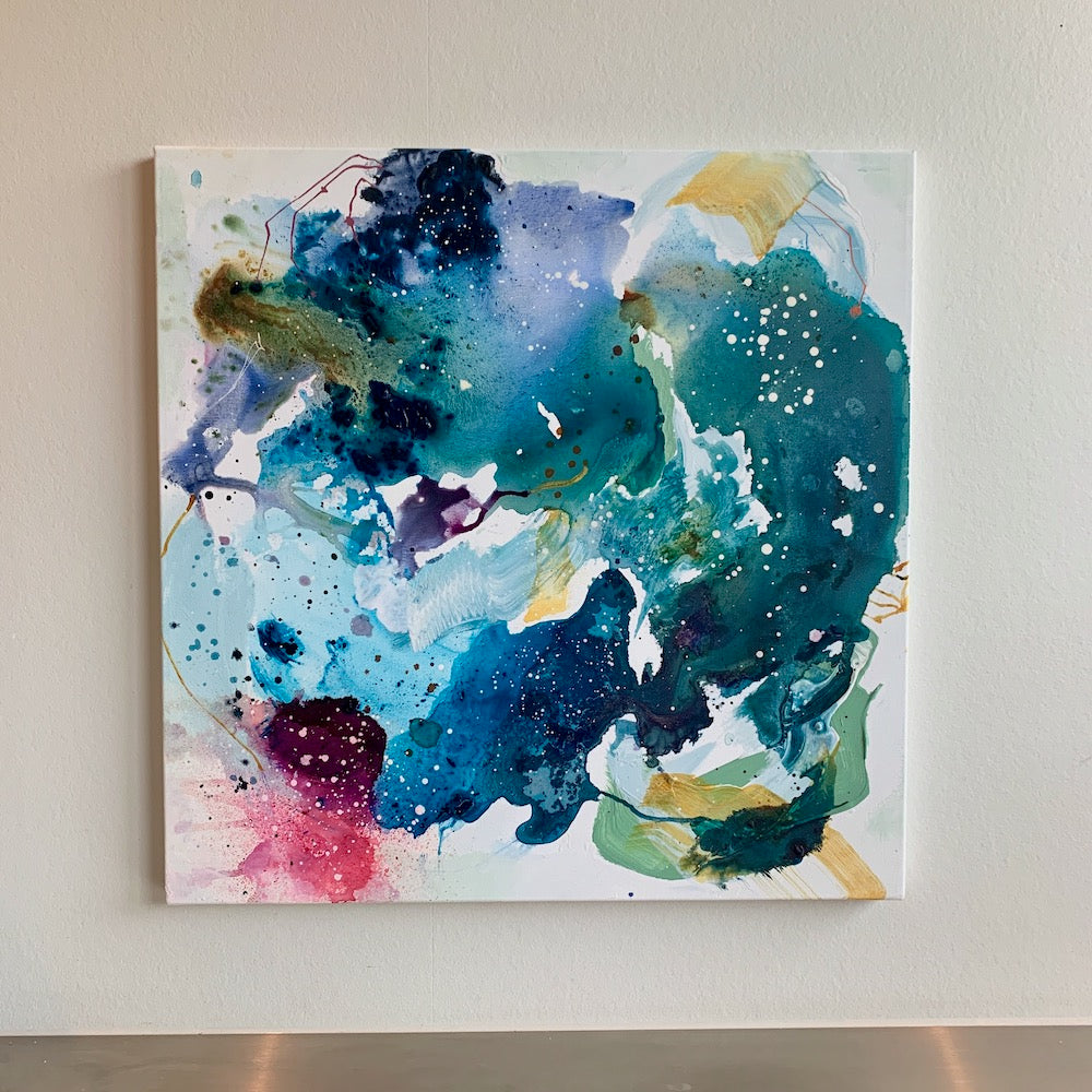 What on earth - 50x50 cm