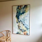 Soft #2 - 90x150 cm - i egetræsramme