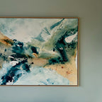 Soft #8 - 100x150 cm - i ramme