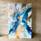 To the moon - 100x150 cm