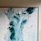 Soft #4 - 130x180 cm - i egetræsramme