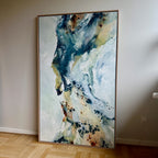 Soft #2 - 90x150 cm - i egetræsramme
