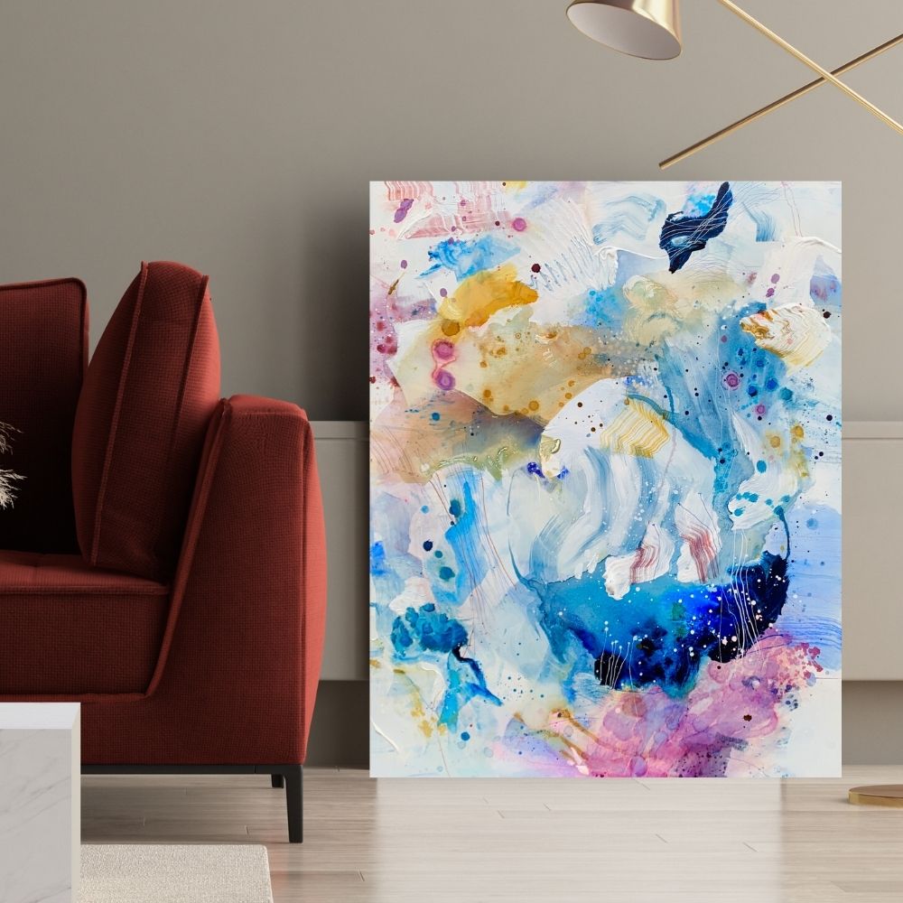 Colour talk #2 - 80x100 cm