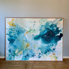 Fly - 120x150 cm - i egetræsramme