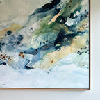 Soft #3 - 90x150 cm - i egetræsramme