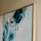 Soft #4 - 130x180 cm - i egetræsramme