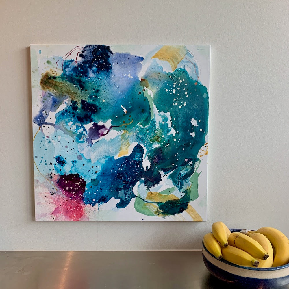 What on earth - 50x50 cm
