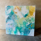 "Be gentle" - 100x100 cm