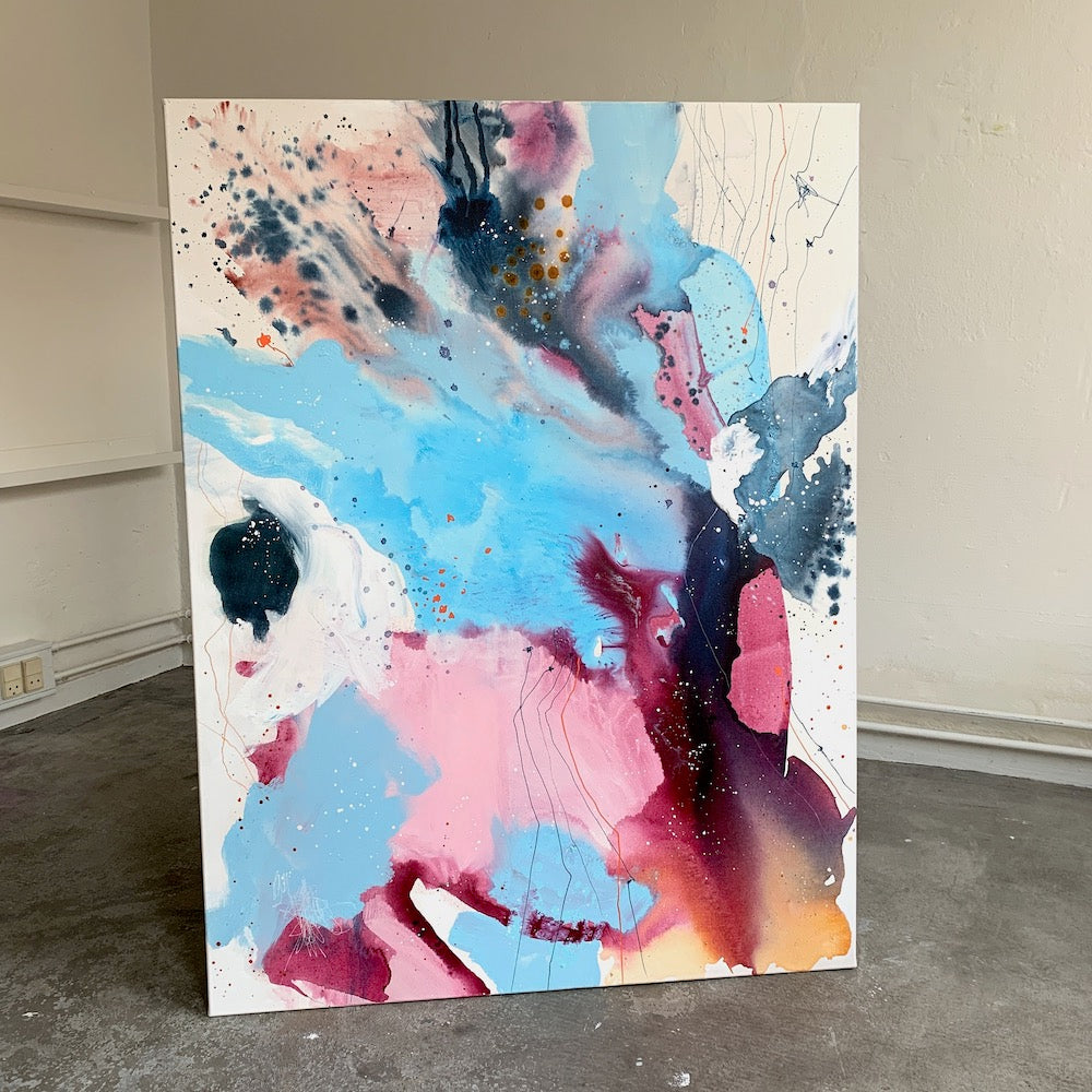 When the wind blows - 90x120 cm