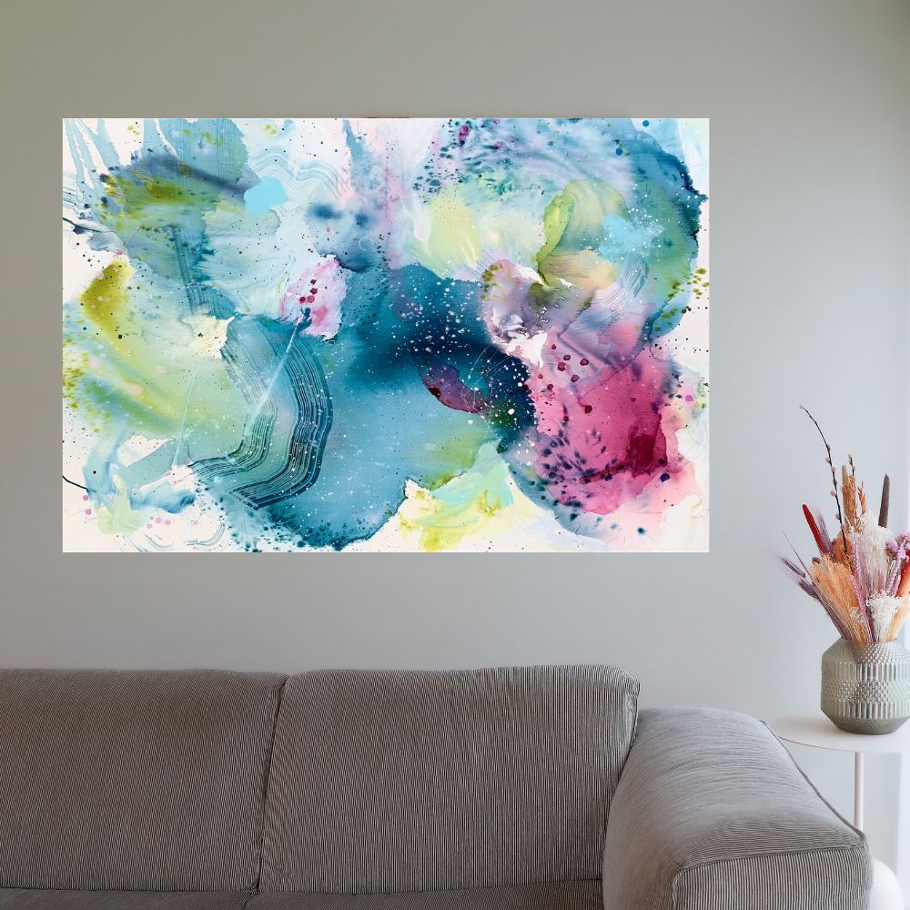 On Track -  100x150 cm