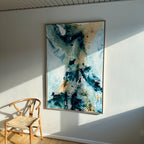 Soft #8 - 100x150 cm - i ramme