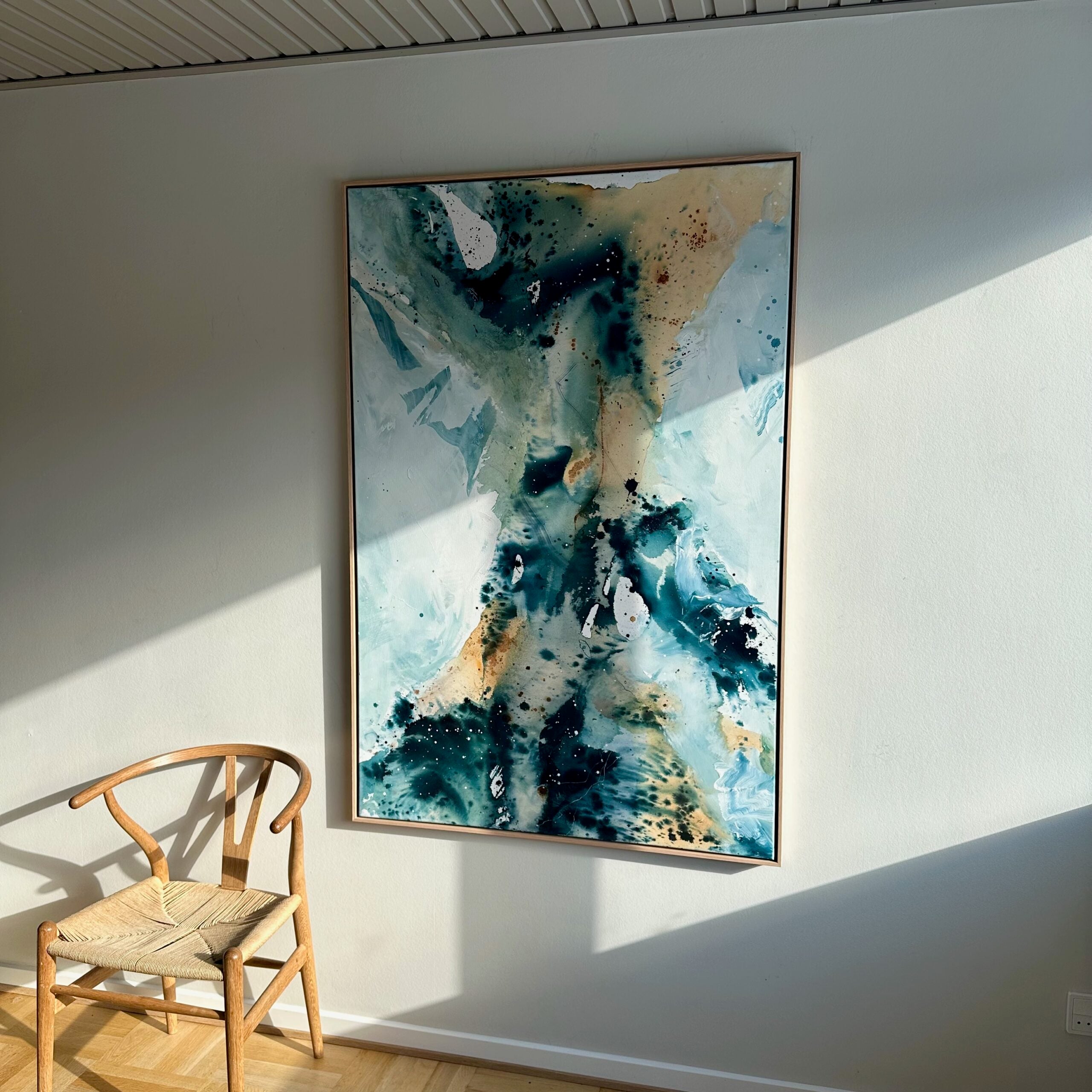 Soft #8 - 100x150 cm - i ramme