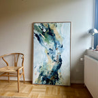 Soft #3 - 90x150 cm - i egetræsramme