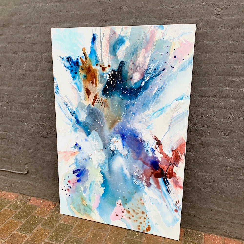 My whereabouts - 100x150 cm
