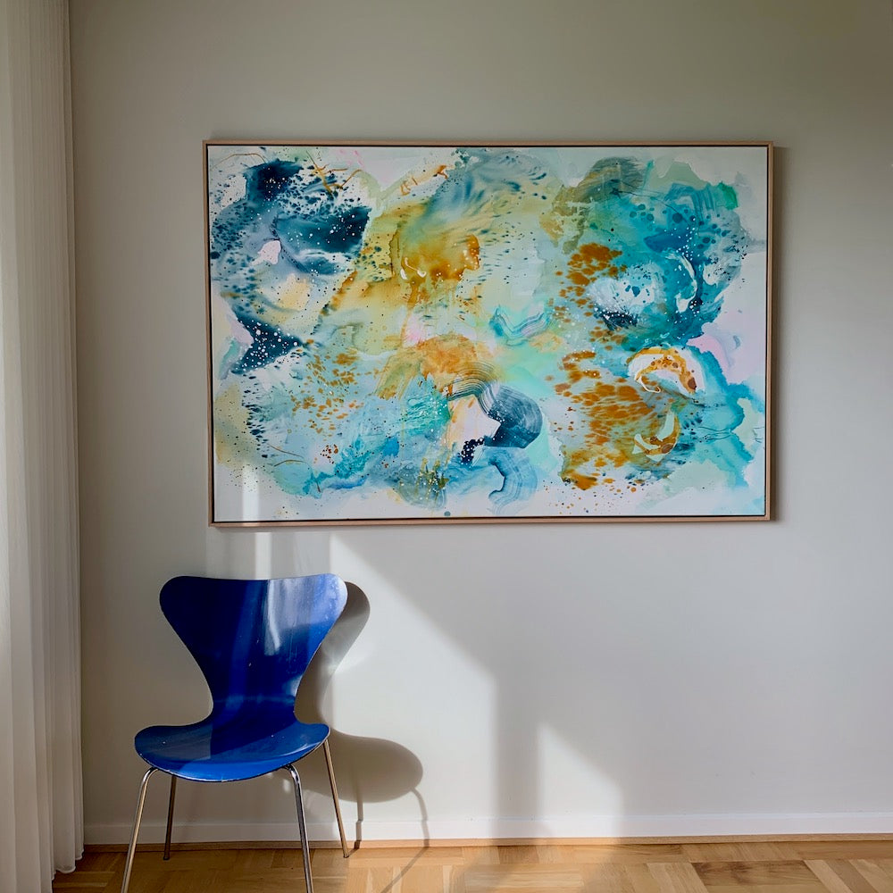 Tornado - 100x150 cm - i ramme