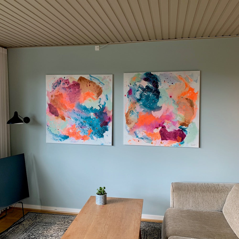 Stay Tuned #2 - 100x100 cm