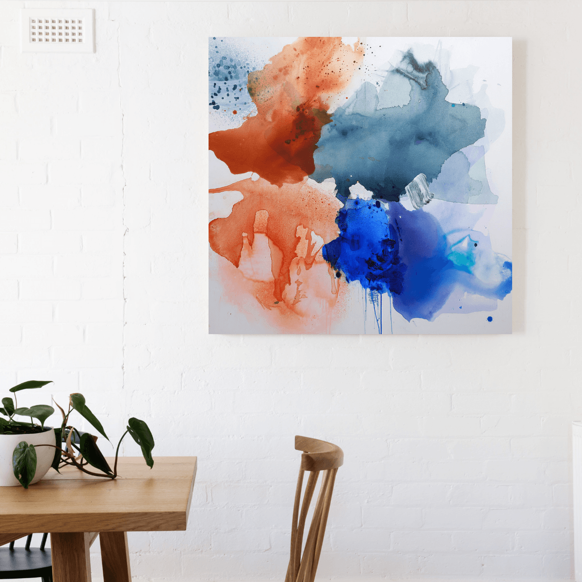Somewhere else - 100x100 cm