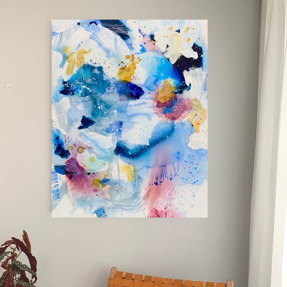 Colour talk #3 - 80x100 cm