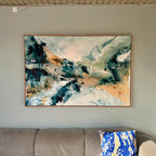 Soft #8 - 100x150 cm - i ramme