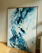 Soft #15 - 130x180 cm - i egetræsramme