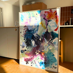 Panorama #3, i egetræs-ramme (90x120 cm)